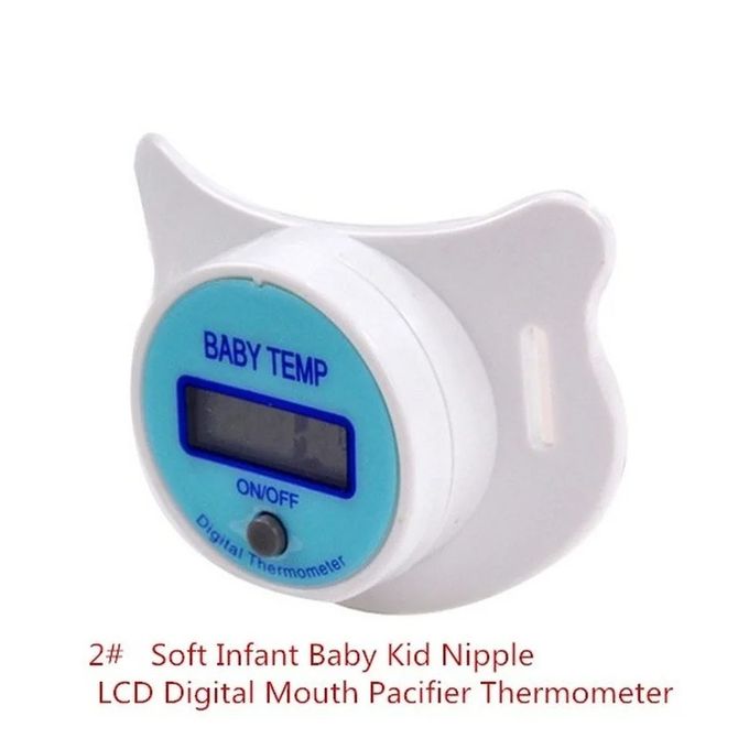 Thermomètre à sucette numérique avec affichage LCD pour Bébé